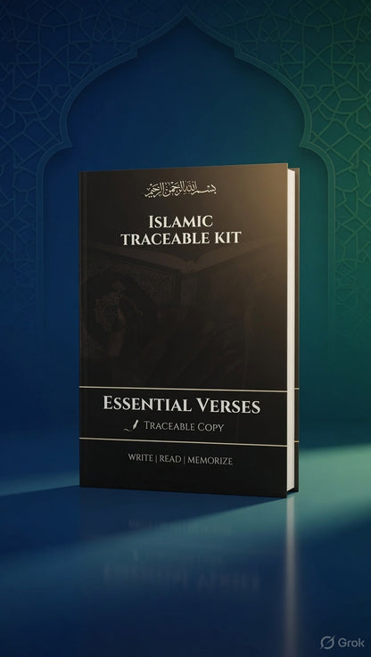 Islamic Traceable Kit (Set of 4)